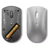 Rato ótico Bluetooth Lenovo 600 — 2400 dpi, Bluetooth 5.0 Dual-Host, 3 botões, roda de deslocamento esférica, cinzento ferro