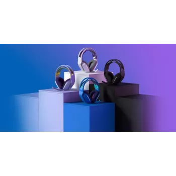 Headset gaming RGB sem fios LOGITECH G733 Lightspeed branco