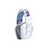 Headset gaming RGB sem fios LOGITECH G733 Lightspeed branco