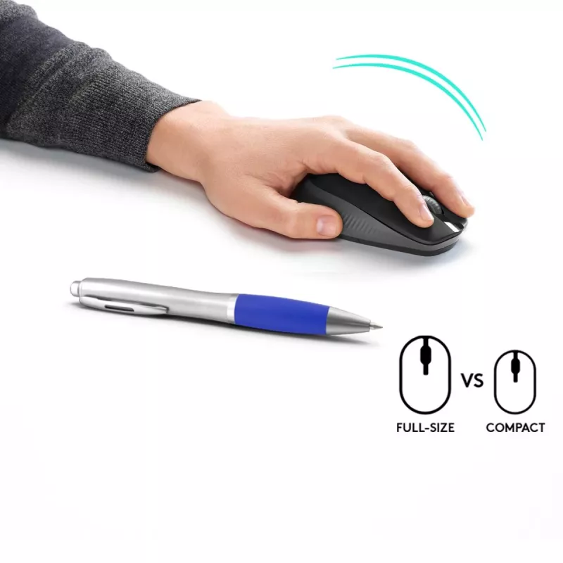 Rato sem fios LOGITECH M190 Full-Size Charcoal