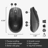 Rato sem fios LOGITECH M190 Full-Size Charcoal