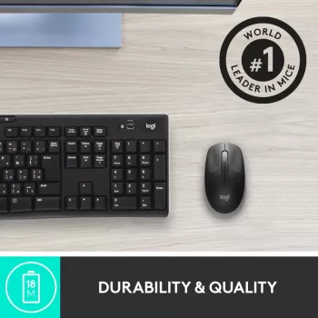 Rato sem fios LOGITECH M190 Full-Size cinzento meia-noite