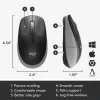Rato sem fios LOGITECH M190 Full-Size cinzento meia-noite