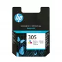 Tinteiro original HP 305 com três cores, ciano, magenta, amarelo, 1 unid., 100 páginas