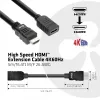 Cabo de extensão HDMI™ High Speed CLUB3D 4K60Hz M/F 5m/16,4ft 26 AWG