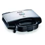 Máquina de sanduíches Tefal SM1572, 700 W, placas de grelhar 230 x 130 mm, aço inoxidável/preto