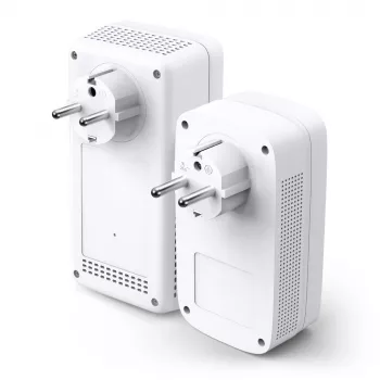 Adaptador de rede PowerLine TP-Link TL-WPA8631P KIT 300 Mbit/s Ethernet LAN Wi-Fi branco 2 unid.