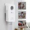 Adaptador de rede PowerLine TP-Link TL-WPA8631P KIT 300 Mbit/s Ethernet LAN Wi-Fi branco 2 unid.