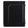 Caixa de PC Micro-ATX Akyga AK36BK, Micro ATX / Flex ATX / Mini ITX, USB 3.0 + USB 2.0, sem fonte de alimentação, preto