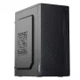 Caixa de PC Micro-ATX Akyga AK36BK, Micro ATX / Flex ATX / Mini ITX, USB 3.0 + USB 2.0, sem fonte de alimentação, preto