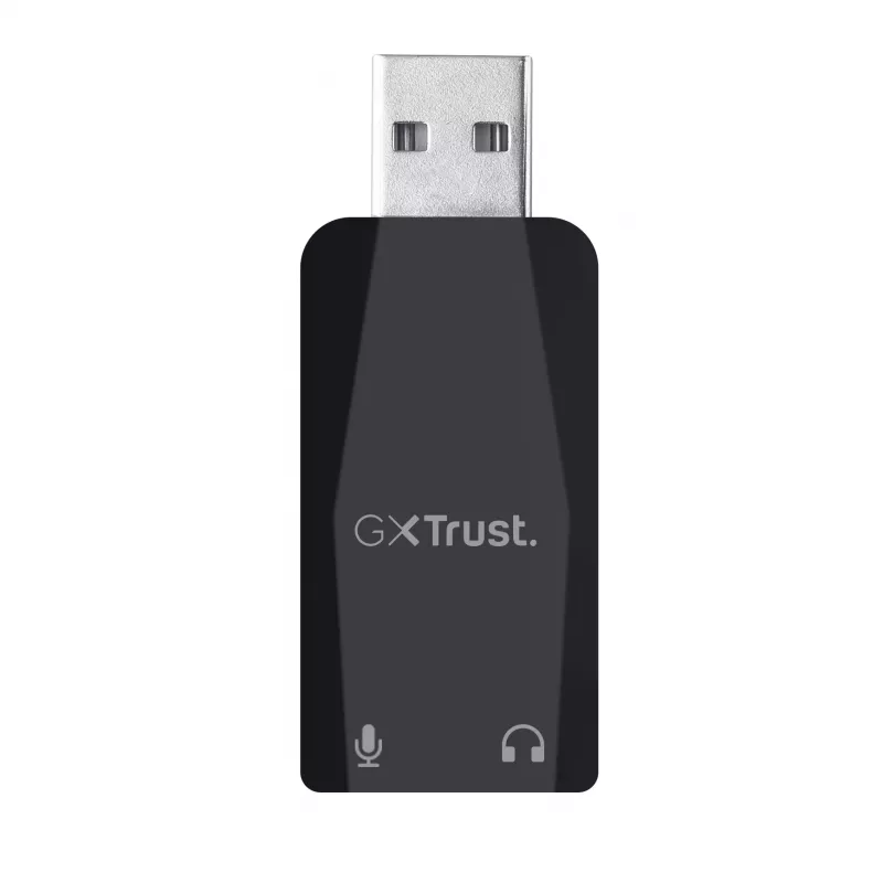 Microfone para PC Trust GXT 212 preto, vermelho
