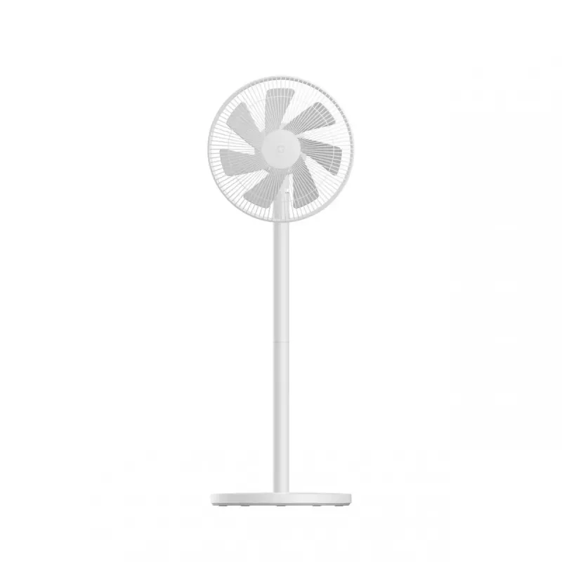 Xiaomi Mi Smart Standing Fan 2 Lite PYV4007GL ventoinha de pé, 38 W, 7 pás, 3 velocidades, oscilação de 90°, controlo por aplicação via Wi-Fi, altura ajustável 64,2–100 cm, branca