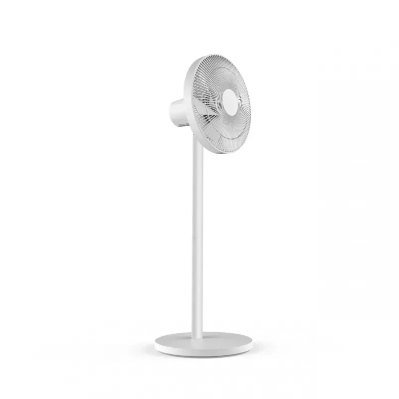 Xiaomi Mi Smart Standing Fan 2 Lite PYV4007GL ventoinha de pé, 38 W, 7 pás, 3 velocidades, oscilação de 90°, controlo por aplicação via Wi-Fi, altura ajustável 64,2–100 cm, branca