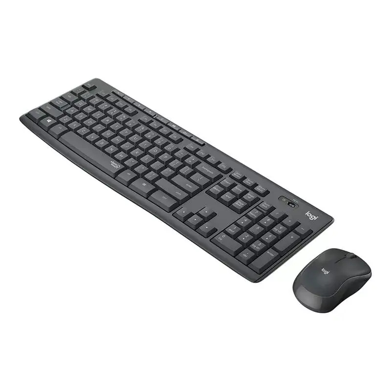 Conjunto Logitech MK295 Silent Wireless teclado RF Wireless QWERTY US International preto