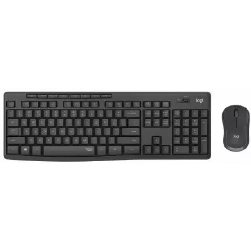 Conjunto Logitech MK295 Silent Wireless teclado RF Wireless QWERTY US International preto