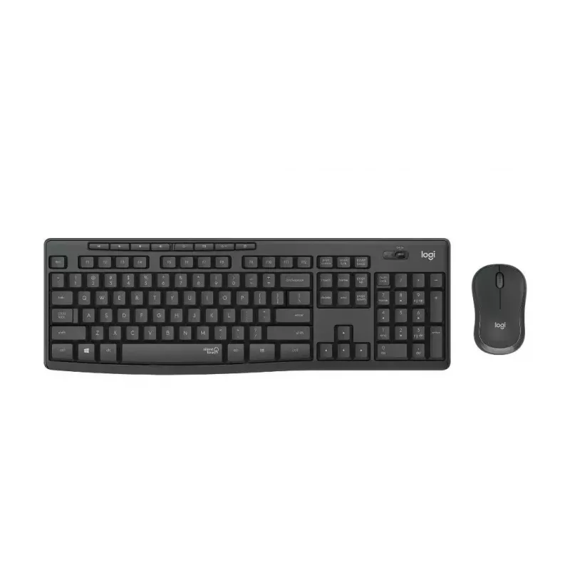 Conjunto Logitech MK295 Silent Wireless teclado RF Wireless QWERTY US International preto