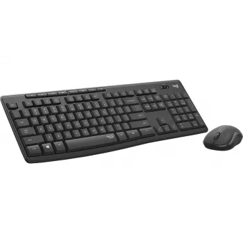 Conjunto Logitech MK295 Silent Wireless teclado RF Wireless QWERTY US International preto