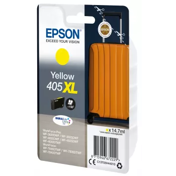 Tinteiro Epson 405XL DURABrite Ultra Ink 1 unid. original alto rendimento (XL), amarelo