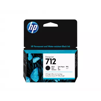 HP 712 38 ml preto tinteiro DesignJet