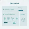 Switch TP-Link 5 portas Gigabit Easy Smart PoE com 4 portas PoE+