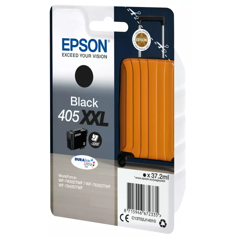 Epson 405XXL DURABrite Ultra Ink tinteiro 1 unid. original Extra (Super) High Yield preto