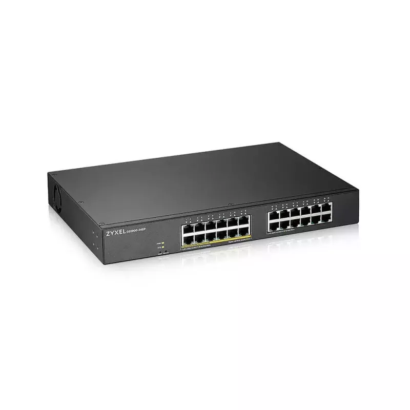 Zyxel GS1900-24EP gerido L2 Gigabit Ethernet (10/100/1000) Power over Ethernet (PoE) preto