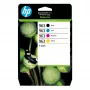 HP 963 pack de 4 preto/ciano/magenta/amarelo tinteiros originais