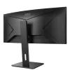 Monitor de computador AOC P2 CU34P2A 86,4 cm (34 polegadas) 3440 x 1440 Quad HD LED preto