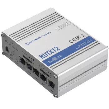 Router industrial TELTONIKA Rutx12 4G LTE CAT6 Dualband Wi-Fi