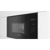 Micro-ondas de encastrar solo Bosch Serie 6 BFL524MB0 — 800 W, 20 L, grelhador, controlo tátil e rotativo, preto