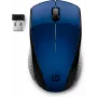 Rato sem fios HP 220 (Lumiere Blue), ambidestro, RF Wireless, azul