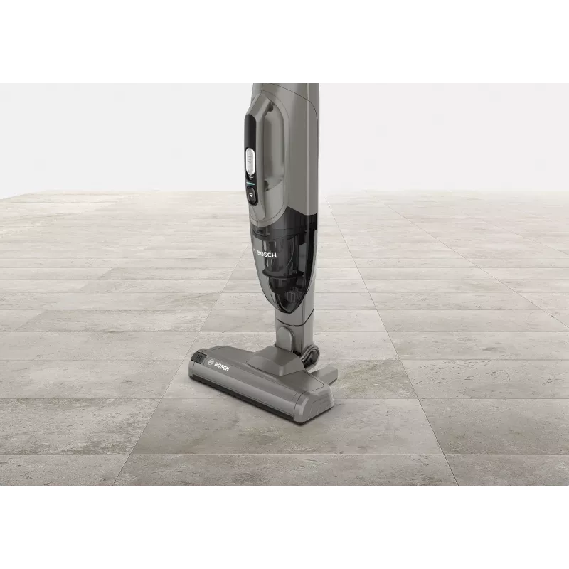 Aspirador vertical/escova elétrica Bosch Serie 2 BBHF214G aspirador vertical 2 em 1 bateria seco sem saco cinzento