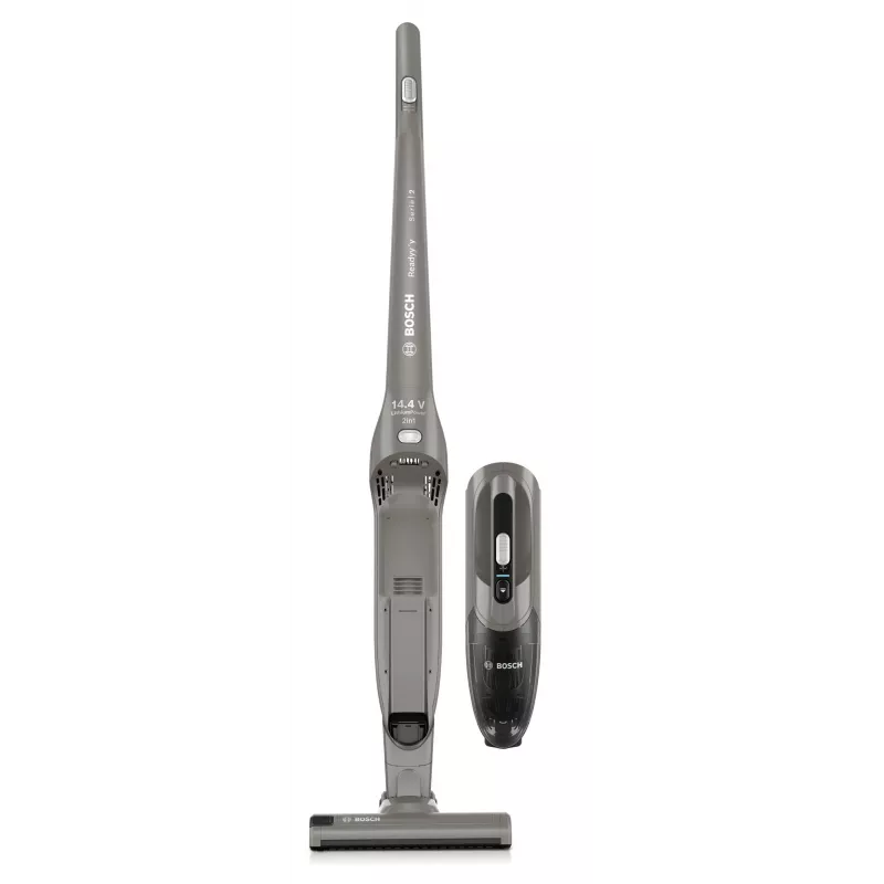Aspirador vertical/escova elétrica Bosch Serie 2 BBHF214G aspirador vertical 2 em 1 bateria seco sem saco cinzento