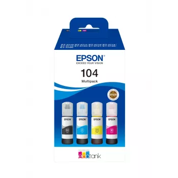Tinteiro Epson Ink C13T00P640 / 104 multipack BK,C,M,Y