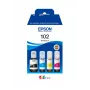 Tinteiro Epson 102 pack de 4 preto + cor T03R6 C13T03R640