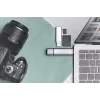 Hub leitor de cartões combo DIGITUS (USB-C+USB 3.0) 1x SD, 1x MicroSD, 1x USB 3.0, cinzento