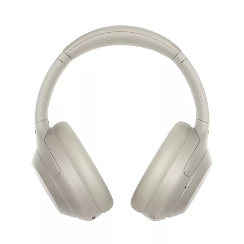 Headset Sony WH-1000XM4 com fios e sem fios, arco de cabeça, chamadas/música, USB Type-C, Bluetooth, prateado