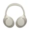 Headset Sony WH-1000XM4 com fios e sem fios, arco de cabeça, chamadas/música, USB Type-C, Bluetooth, prateado