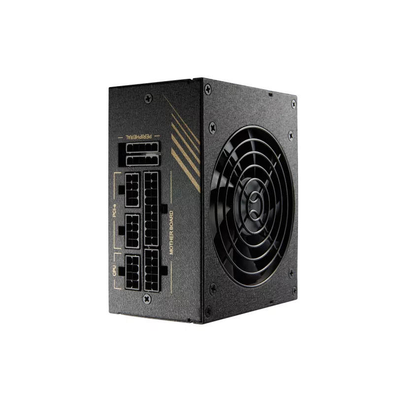 Fonte de alimentação FSP DAGGER PRO 650W SFX SFX3.3 preta, 650 W, 100 - 240 V, 50 - 60 Hz, 10 A, 5 A, 120 W