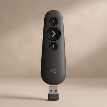 Comando de apresentação laser LOGITECH R500s graphite