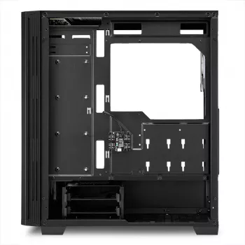 Caixa de PC Sharkoon RGB LIT 100 Midi Tower preta