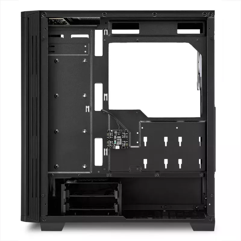 Caixa de PC Sharkoon RGB LIT 100 Midi Tower preta