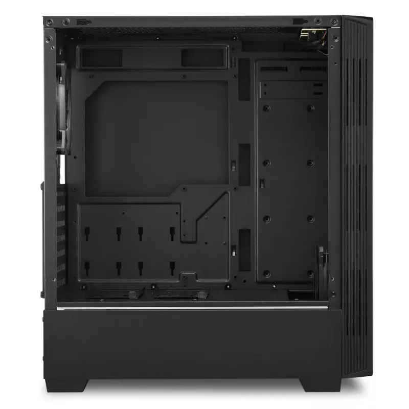 Caixa de PC Sharkoon RGB LIT 100 Midi Tower preta