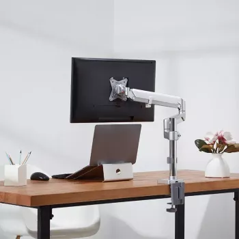 Suporte de monitor LogiLink BP0087 81,3 cm (32 polegadas) de mesa prateado