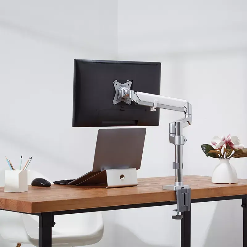 Suporte de monitor LogiLink BP0087 81,3 cm (32 polegadas) de mesa prateado