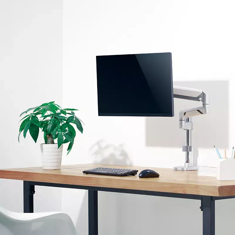 Suporte de monitor LogiLink BP0087 81,3 cm (32 polegadas) de mesa prateado