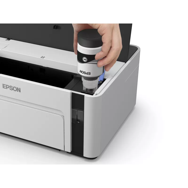 Impressora de jato de tinta Epson EcoTank ET-M1120 — monocromática, A4, 1440x720 DPI, Wi‑Fi, depósito de tinta recarregável