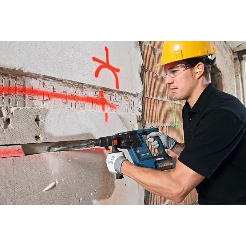 Bosch Professional ProCORE18V 1600A016GK bateria, 18 V, 8,0 Ah, Li-Ion, AMPShare Alliance, preto/vermelho