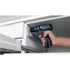 Parafusadeira a bateria Bosch 12 V Li-Ion 1300 RPM preta, azul, vermelha
