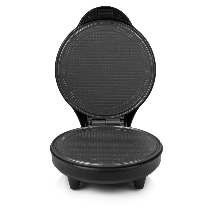 Máquina de waffles Tristar WF-1170, forma de waffle redonda, 700 W, 220–240 V, 1,35 kg, preta